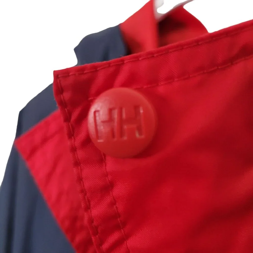 Helly Hansen Mens Size M Windbreaker Waterproof Packable Jacket Hooded Vented